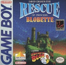 Cover Boy and His Blob, A - The Rescue of Princess Blobette for Game Boy